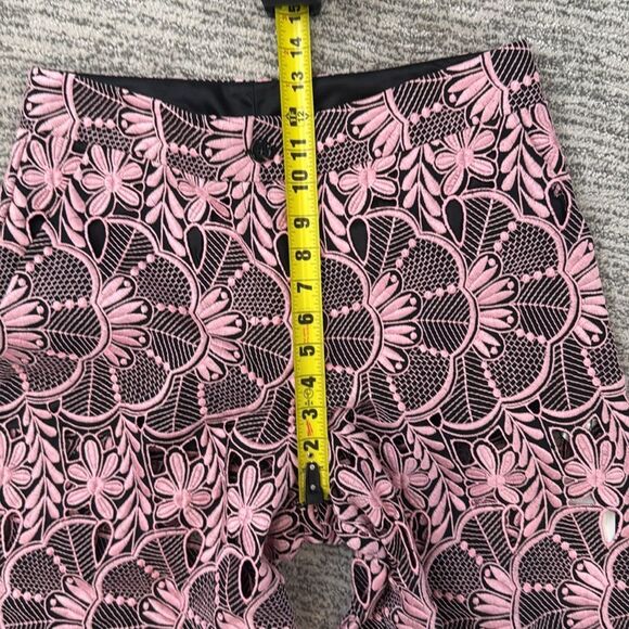 NWT La Double J Patterned Culotte Pants SANGALLO FLOWER Large Pink - Picture 10 of 14